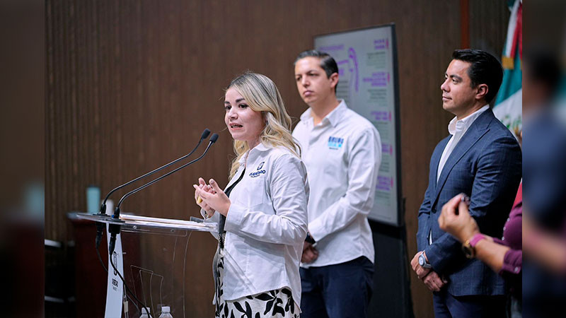 El lunes inaugurarán el “Centro de empoderamiento de la mujer”, en Querétaro; afirmó Vanessa Garfias Rojas 