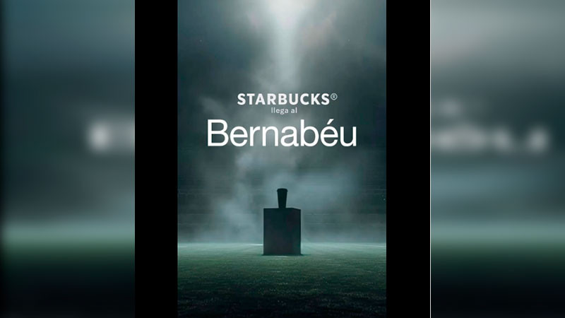 “Pasión por el Café, pasión por Madrid”; Starbucks confirma su primer sucursal dentro de un estadio de futbol, será en el Santiago Bernabéu