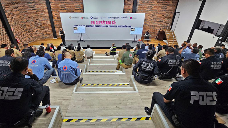 Capacita CEPCQ en manejo de riesgos de hidrocarburos junto con PEMEX