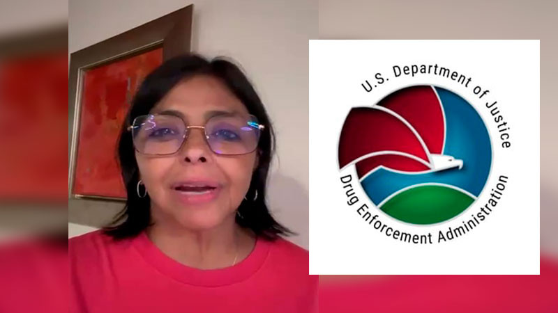 “El mayor cártel del mundo es la DEA, evidencias así lo sustentan”; afirmó vicepresidenta ejecutiva de Venezuela