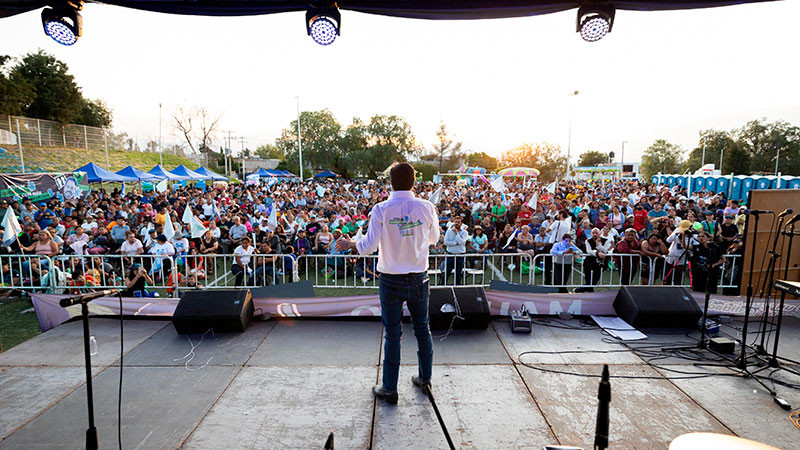 Rinde Mauricio Cardenas su primer informe legislativo en Querétaro 