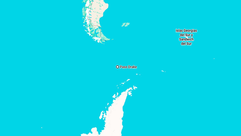 Se registra sismo de 8.0 en el pasaje de Drake, zona que se encuentra entre el continente sudamericano y la Península Antártica 