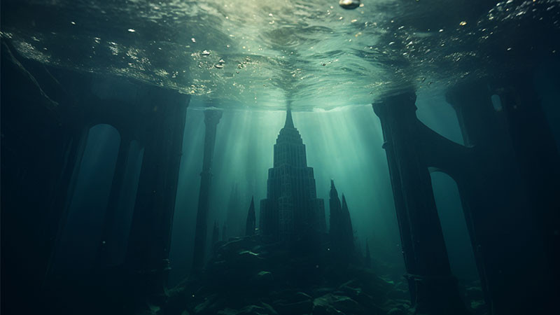 Encuentran restos de una ciudad sumergida en el mar Mediterráneo, en Egipto; tendría al menos más de 2000 años de antigüedad 