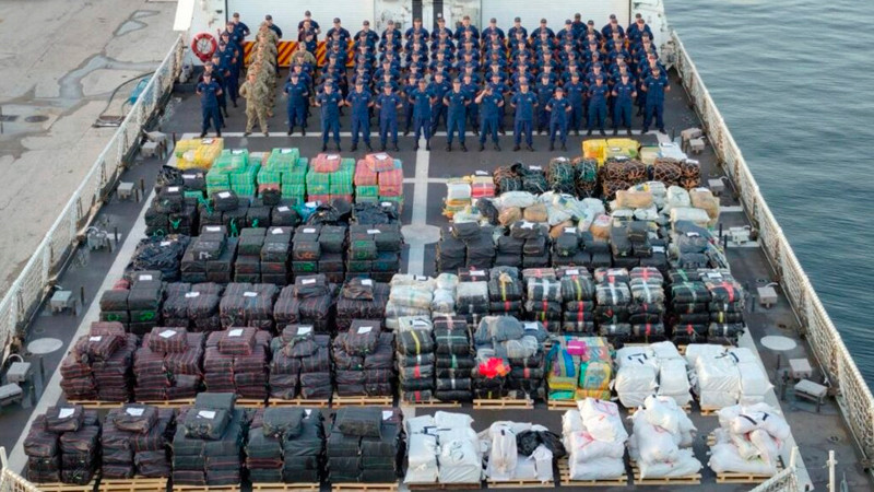 Incautan cantidad récord de estupefacientes en EEUU; suficiente para ultimar de sobredosis a toda Florida, aseguran