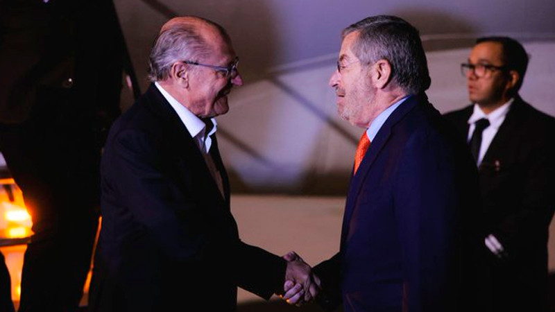 México recibe a Geraldo Alckmin, vicepresidente de Brasil