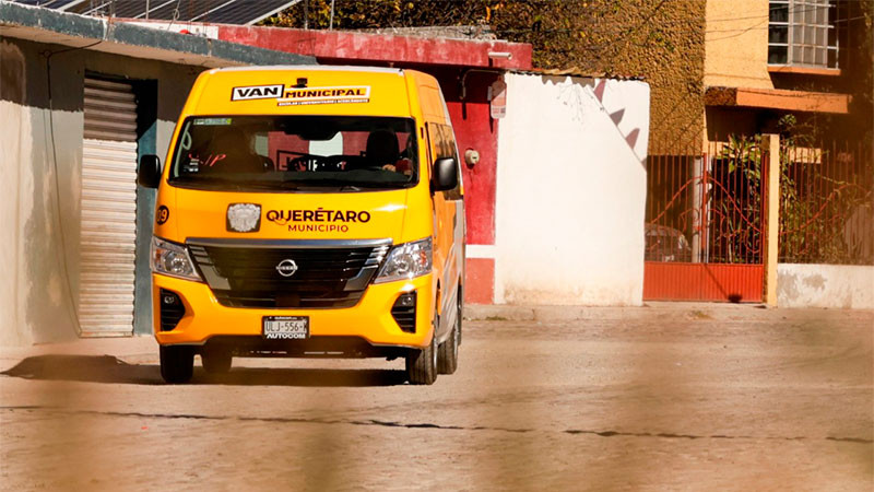 Tendrá nuevas rutas en la delegación Felipe Carrillo Puerto el Transporte Comunitario Gratuito del municipio de Querétaro 