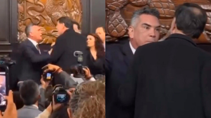 Noroña presentó denuncia contra 'Alito' por altercado en el Congreso; pide desafuero para el priista