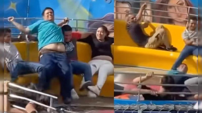 Hombre vive momento bochornoso en feria y termina por hacerse viral en redes