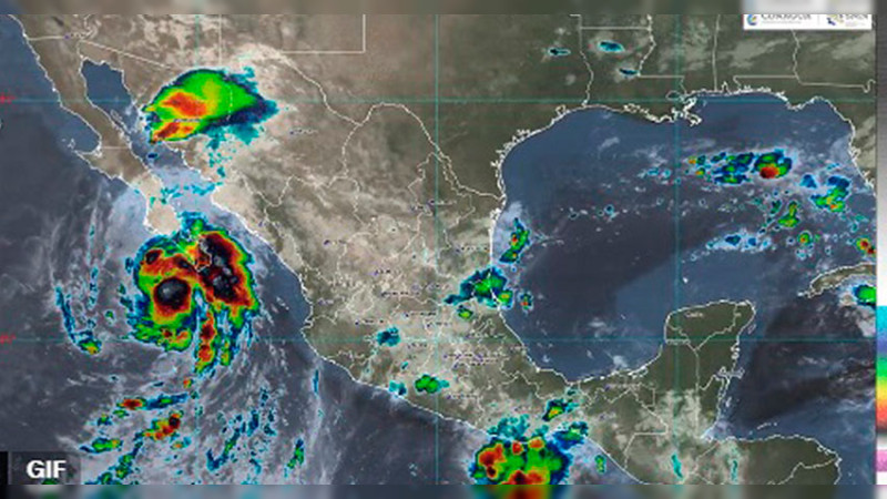 Prevén que “Lorena” se intensifique a huracán categoría 2