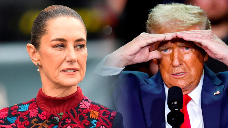 Sheinbaum contradice a Trump; niega temer a organizaciones criminales