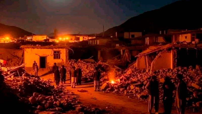 Aumenta a más de 2 mil 200 cifra de muertos por sismos en Afganistán