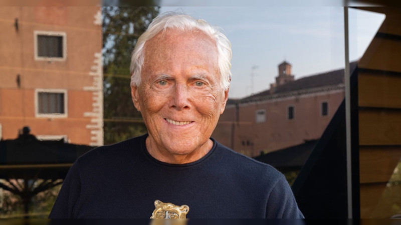 Fallece Giorgio Armani, ícono de la moda italiana