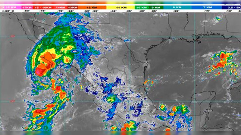 Se degrada “Lorena” a tormenta tropical