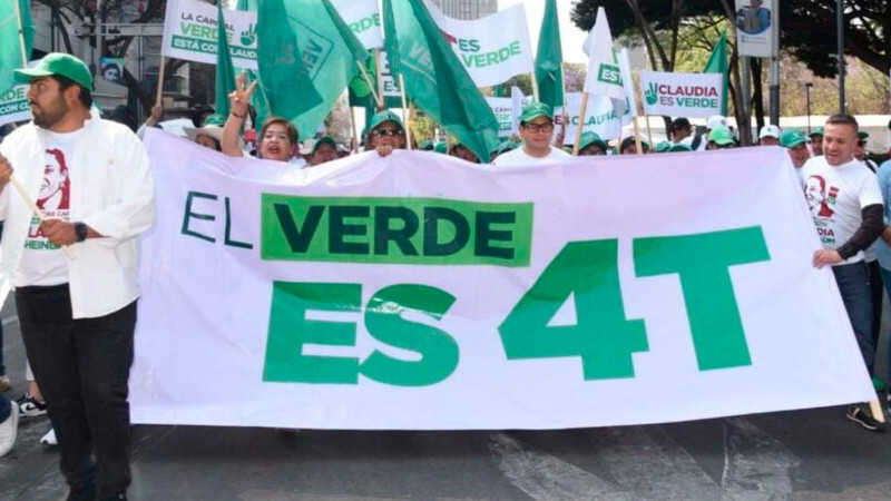 Sheinbaum reacciona a amague del Verde de romper alianza con la 4T en 2027