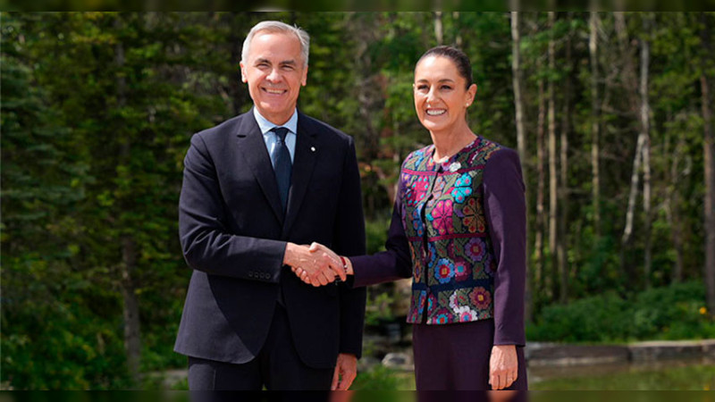 Anuncia Sheinbaum que llegará el primer ministro de Canadá a México el 18 de septiembre