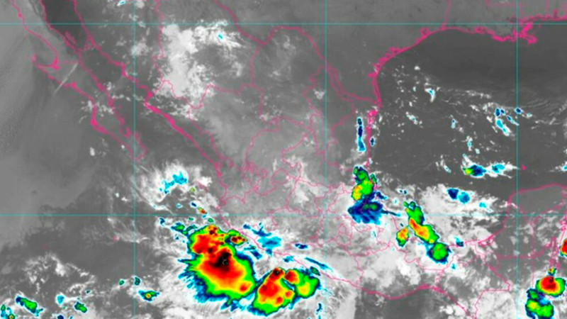 Depresión Tropical Trece-E ocasionará lluvias en gran parte del país