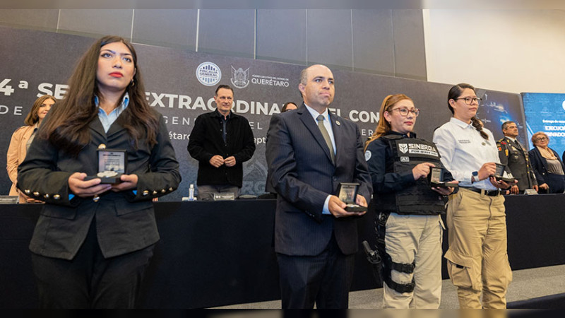 En Querétaro, la coordinación plena se orienta a un mismo propósito, defender a las familias: Gobernador