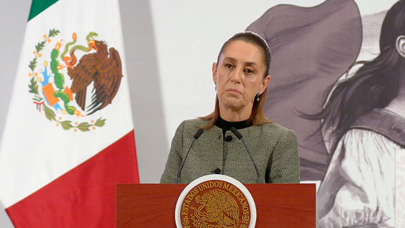 Sheinbaum anuncia suspensión de las 