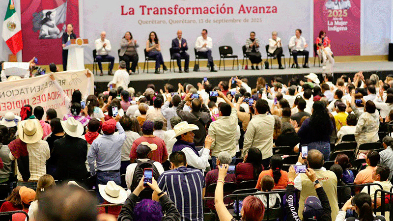 La presidenta Claudia Sheinbaum Pardo, destacó la aplicación de programas para el Bienestar y la creación de juegos que influyeron en la disminución de la pobreza en el país
