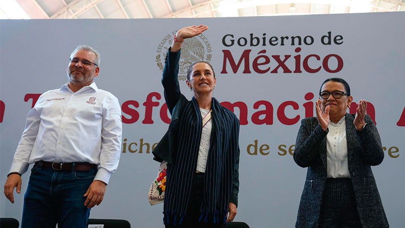 En México, salieron de la pobreza más de 13 millones de personas: Claudia Sheinbaum 