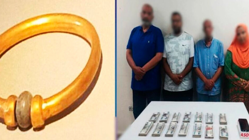 Caen cuatro por robo de brazalete de oro de 3 mil años de antigüedad en Egipto; vendieron reliquia por 7 mil dólares