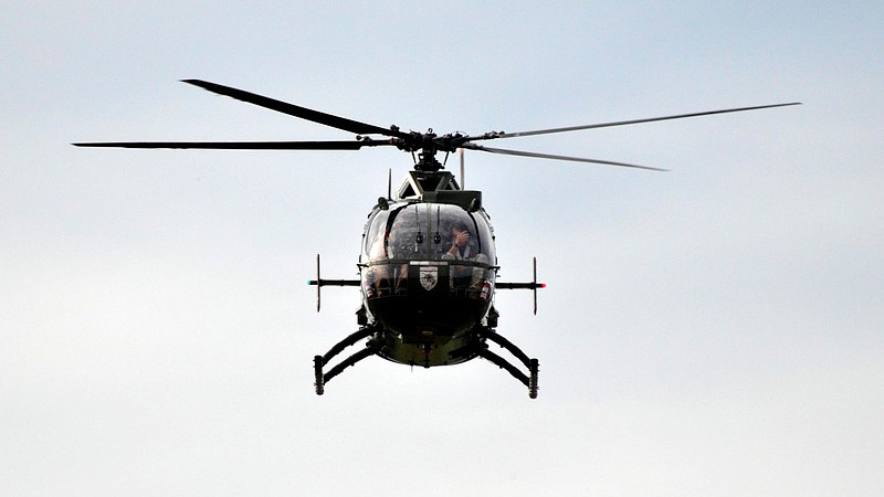 Se estrella helicóptero cerca de base militar en Washington