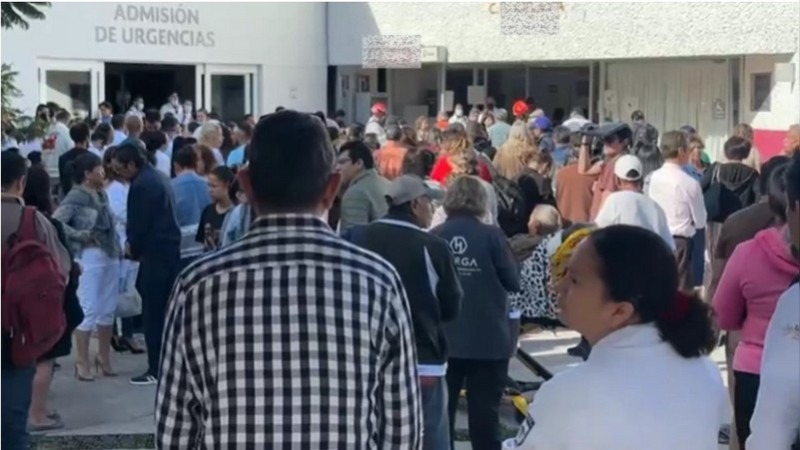 Evacúan hospital en Celaya tras reacción química que ponía en peligro a la gente