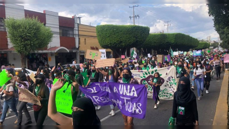 Listo operativo de seguridad por marcha del Día de Acción Global por el Aborto en Querétaro