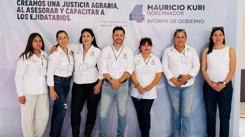 Asesoran y capacitan a ejidatarios en justicia agraria