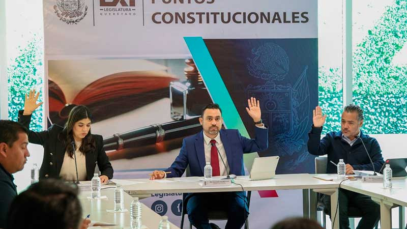 Congreso de Querétaro aprueba reformas constitucionales en materia de extorsión