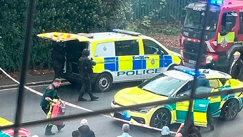 Atentado deja al menos dos muertos en sinagoga de Mánchester