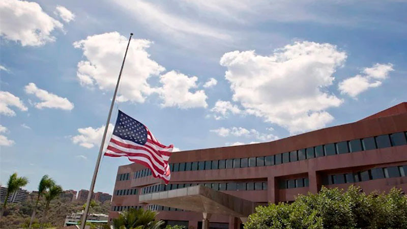 Advierte Venezuela a EU sobre posible atentado en su embajada en Caracas