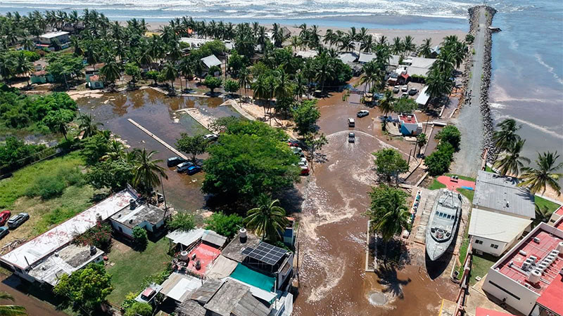 Determinan suspender clases en algunos municipios de Nayarit por huracán “Priscilla”