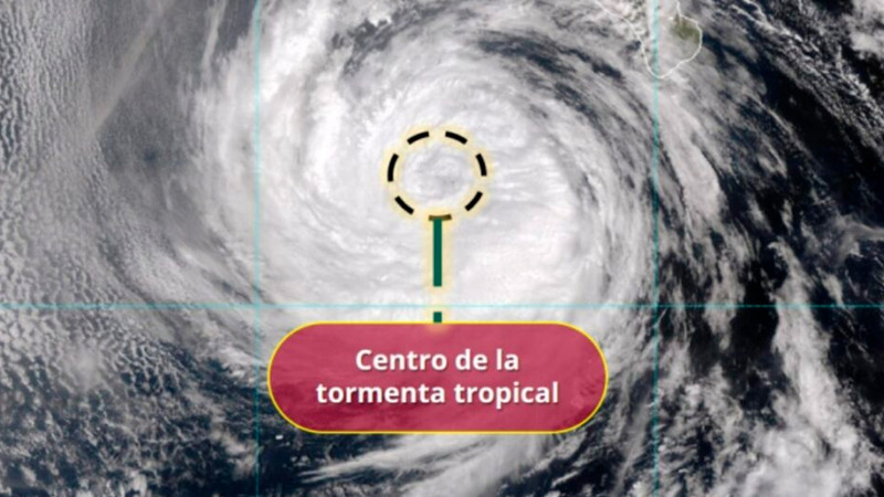 'Priscilla' se debilita a tormenta tropical mientras avanza por el Pacífico mexicano
