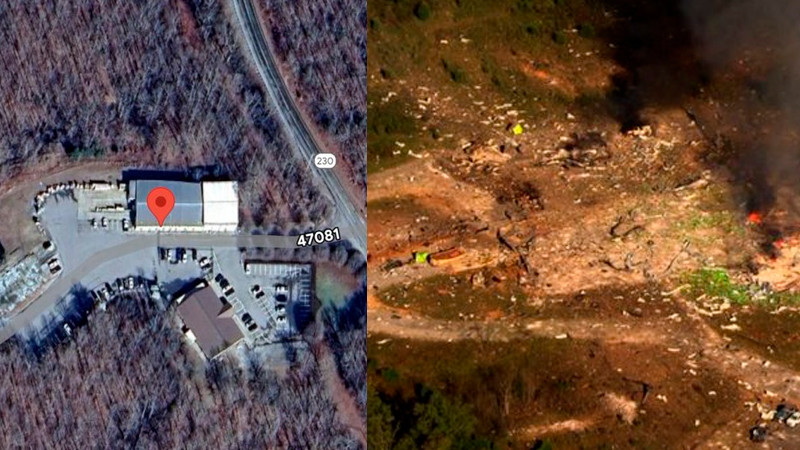 Explota fábrica de municiones en Tennessee; hay múltiples muertos y 19 desaparecidos