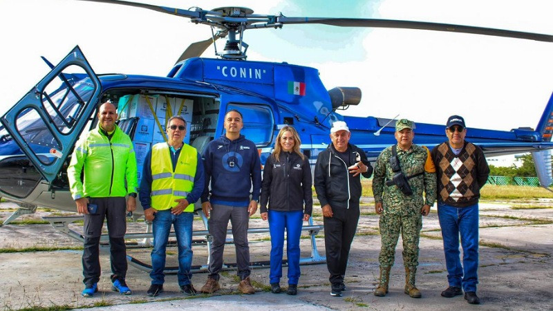 Entregarán por aire víveres y medicamentos en la Sierra Gorda de Querétaro 