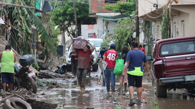 Lluvias dejan al menos 41 muertos y severas afectaciones en cinco estados del país