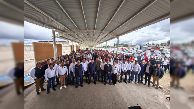 Toma protesta comité municipal de la CATEM en Pedro Escobedo, Querétaro