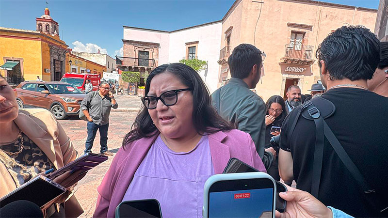Lamenta Citlalli Hernández que los derechos de las mujeres en Querétaro no han avanzado como en otros estados del país 
