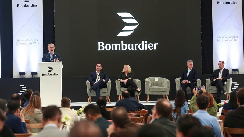 Inaugura Marco Del Prete el Supplier Symposium de Bombardier