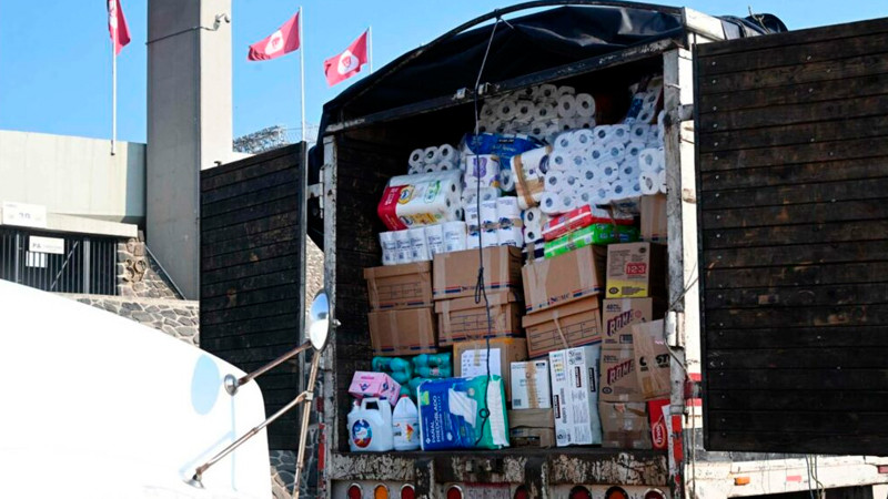 UNAM envía 100 toneladas de ayuda a los damnificados por las lluvias en Veracruz