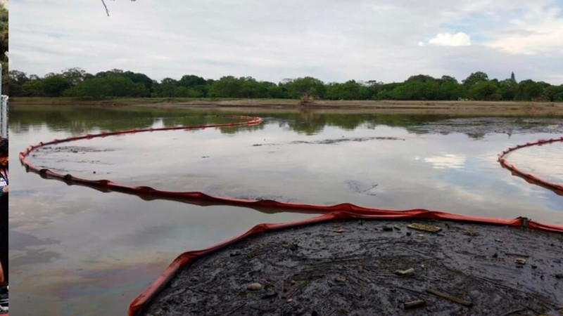 Activan Plan Nacional de Contingencias Nivel III tras derrame de hidrocarburo en río Pantepec
