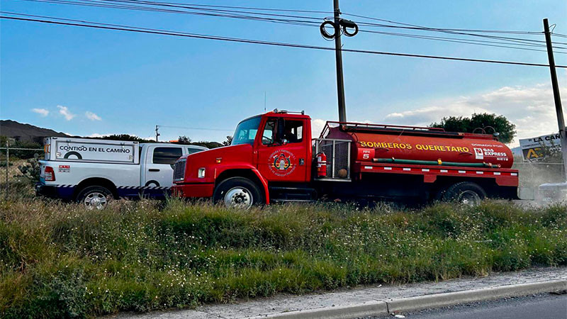 Incendio en El Marqués fue error humano: Eric Gudiño 