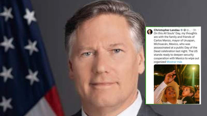 Estados Unidos expresa condolencias por el asesinato del alcalde de Uruapan, Carlos Manzo; ofrece ayuda contra el crimen organizado