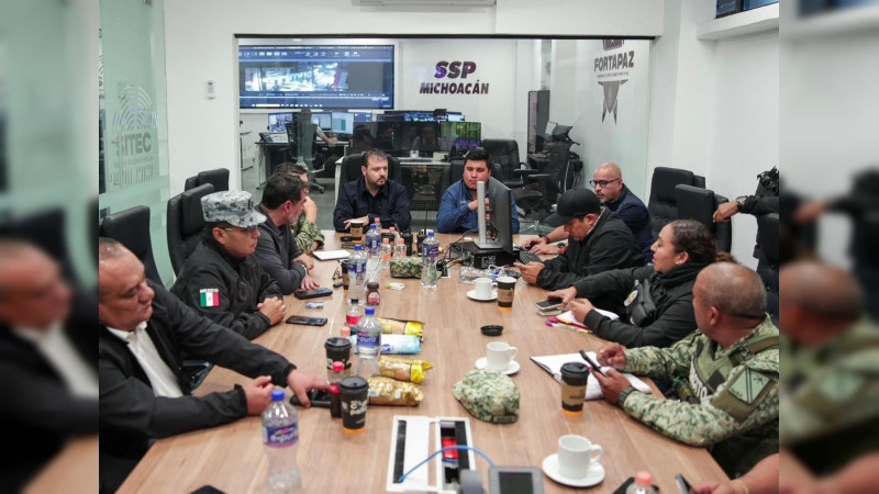 Uruapan en alerta máxima tras el crimen de Carlos Manzo: Gobierno de Michoacán y federación instala mesa permanente
