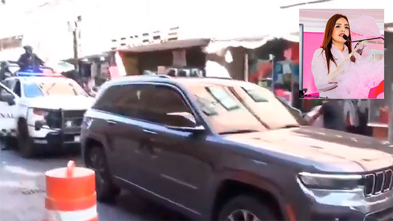 Se reúne viuda de Carlos Manzo con Claudia Sheinbaum en Palacio Nacional 