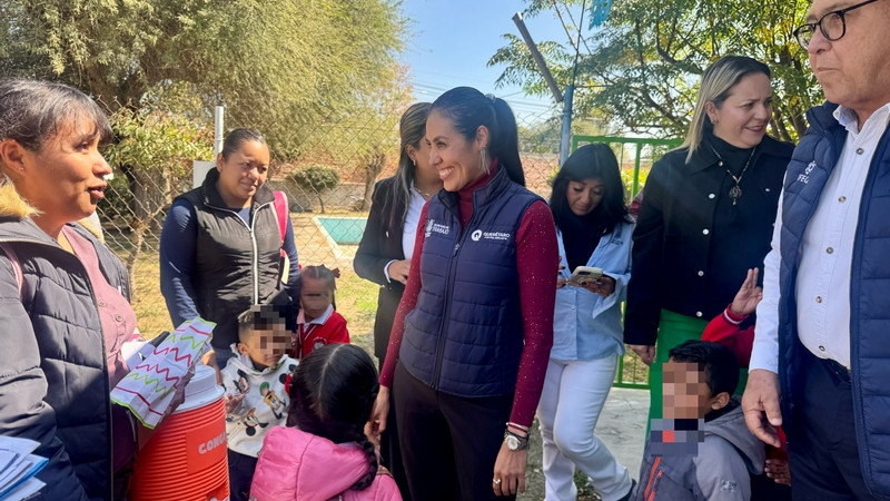 Entregan obras de mejoramiento de servicios en beneficio de comunidad estudiantil de San Juan del Río