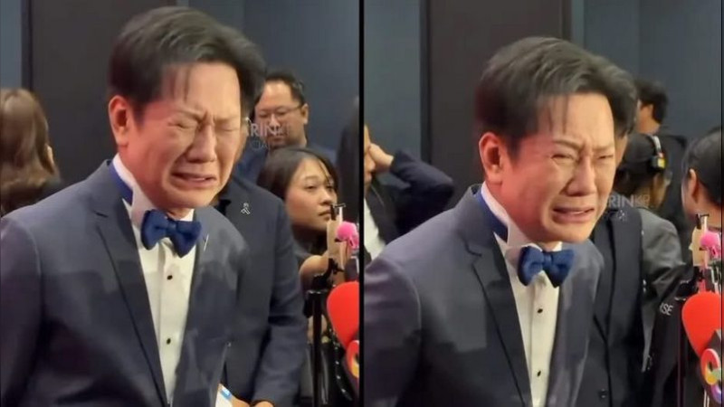 Rompe en llanto al pedir perdón directivo de Miss Universo que insultó a mexicana Fátima Bosch