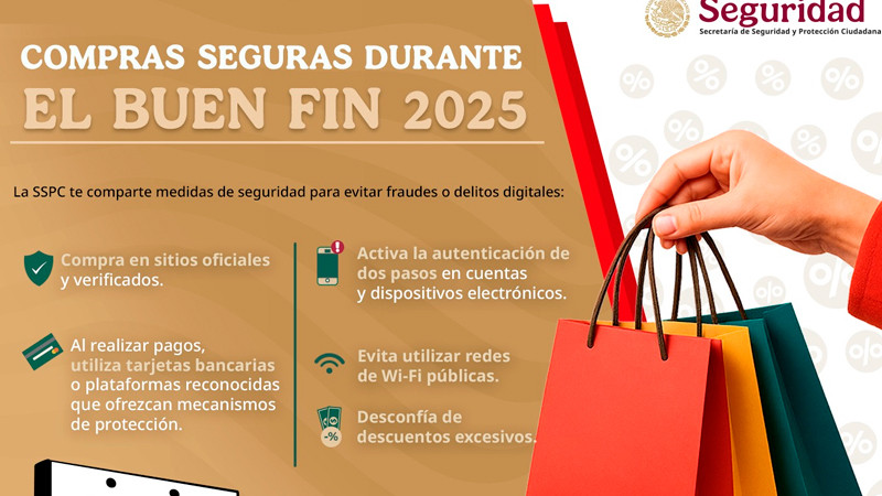 SSPC brinda recomendaciones para proteger tu patrimonio en el Buen Fin 2025