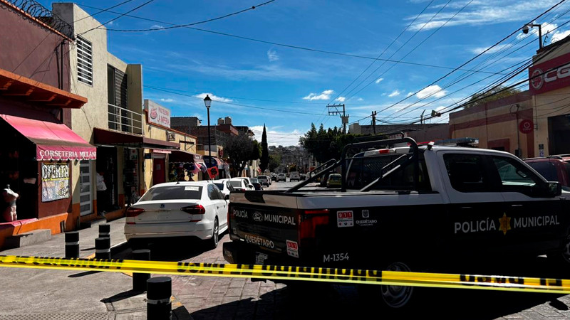 Abuelito pierde la vida en la vía pública en Santa Rosa Jáuregui, Querétaro 